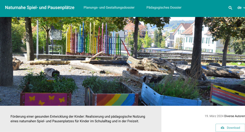 Naturnahe Pausenplätze