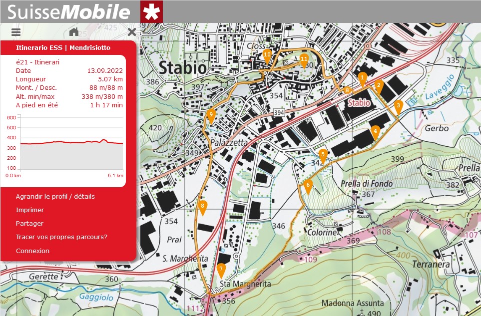 Carte Suisse Mobil