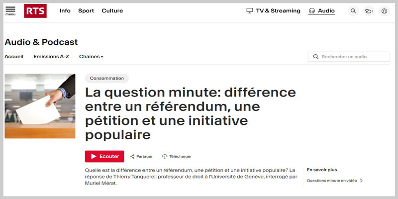La question minute