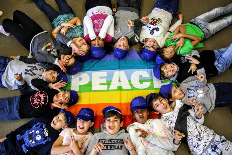 Frieden stiften auf dem Pausenplatz